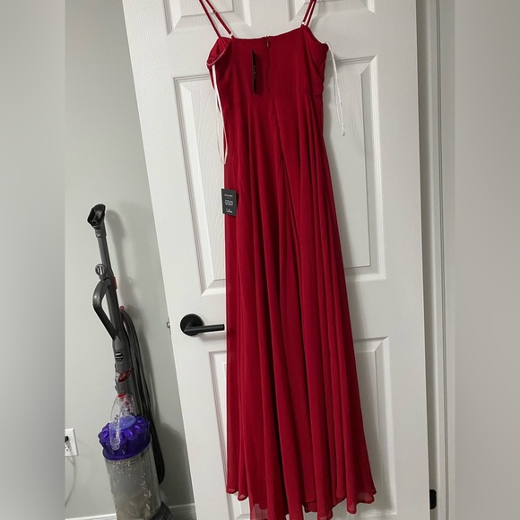NWT- Lulu’s red long dress never worn - Picture 2 of 7